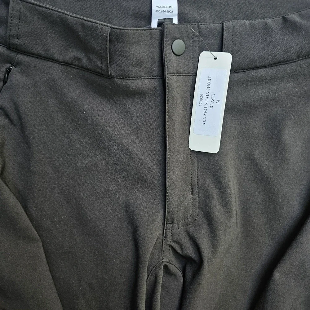 Voler The All Mountain‎ Short Black Yellow Athletic Cycling Shorts Mens Medium